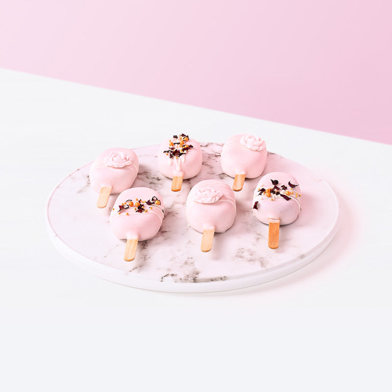 Alternative view of Pastel Pink Floral (6 Pieces)