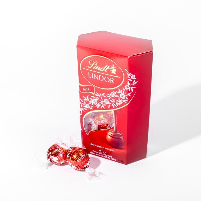 Lindt | Lindor Cornet Milk Chocolate - 200 gm addon_bundle CakeRush - CakeRush